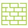 Retaining wall construction service icon for Monterey County landscaping