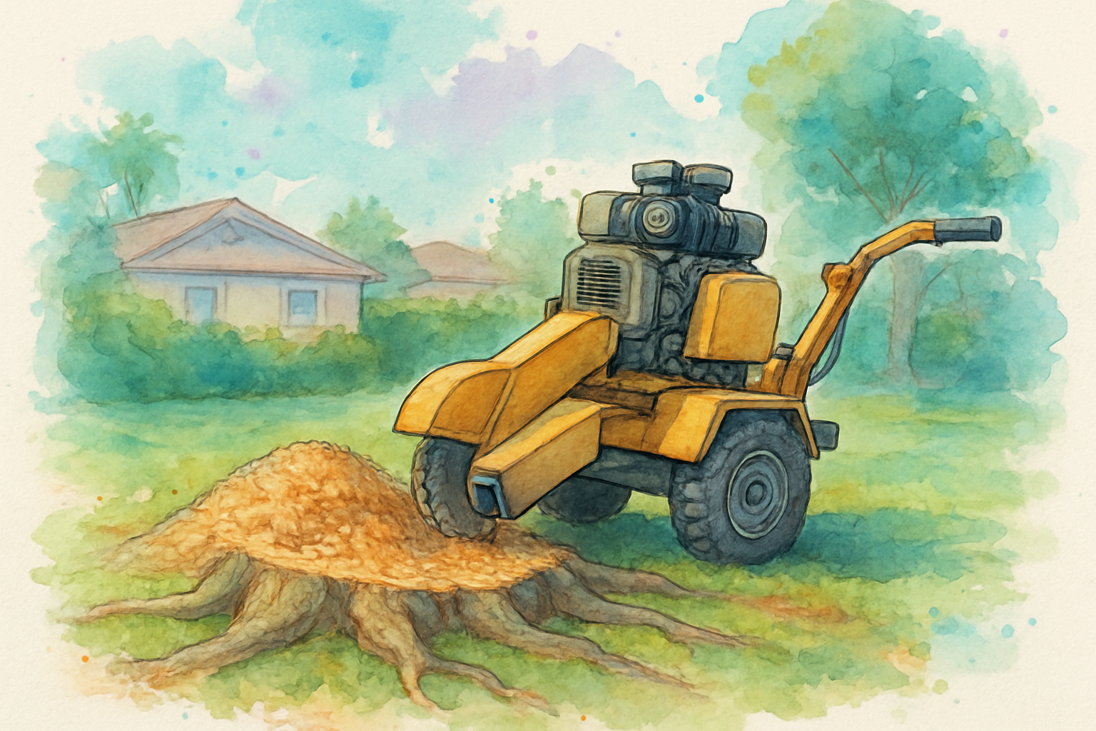 What Happens to the Roots After Stump Grinding?