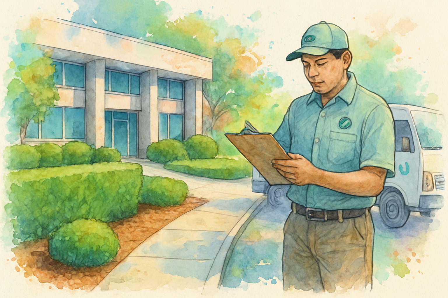 What's Actually Included in a Commercial Landscaping Contract?